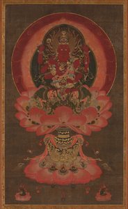 Sabedoria Rei da Paixão Aizen Myoo, 1300s. de Unbekannt