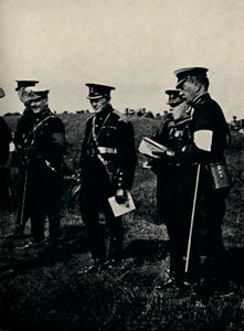 Com francês geral nas manobras do exército, 1912, 1945. de Unbekannt