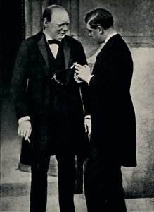 Com o rei Eduardo VIII, 1936, 1945. de Unbekannt