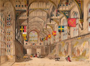 Wolseys Hall, Hampton Court, 1845 de Unbekannt