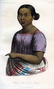 Mulher das Ilhas Marianas, 1848 de Unbekannt