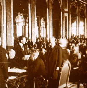 Woodrow Wilson, Tratado de Versalhes, França, 1919 de Unbekannt