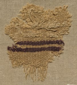 Fragmento de lã, século III. de Unbekannt
