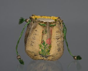 Bolsa tecida, década de 1700. de Unbekannt