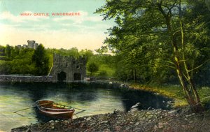 Wray Castle, Claife, Lancashire, início do século XX de Unbekannt