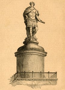 Projeto original de Wrens para a cimeira do monumento, 1897. de Unbekannt