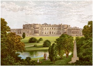 Wynyard Park, County Durham, casa do Marquês de Londonderry, c1880 de Unbekannt