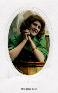 Zena Dare 1887-1975, atriz inglesa, início do século XX de Unbekannt