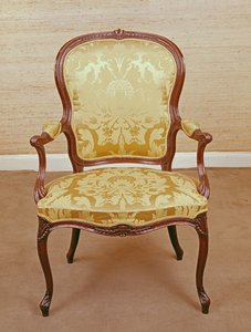 Poltrona, desenhada por Hepplewhite, c.1770