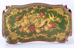 Bookrest, destacável de uma mesa de cabeceira Louis XV por Vernis Martin de Unbekannt Unbekannt