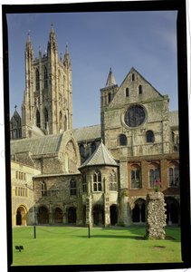 Vista exterior, de, catedral canterbury, kent de Unbekannt Unbekannt