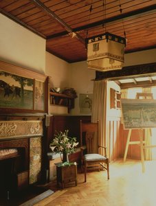 Interior de um dos quartos