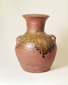 Jarra da Dinastia Han (206BC-AD220). Proto Porcelana