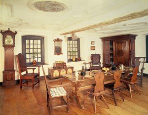 Kershner Parlor, Wernersville, Pensilvânia, 1755 de Unbekannt Unbekannt