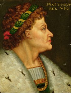 Matthias I, Hunyadi (óleo sobre papel) de Unbekannt Unbekannt