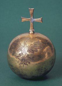 Orbe da rainha Anne Jagiellon, encomendada pela rainha Anne como parte de sua regalia de coroação, c.1572 de Unbekannt Unbekannt