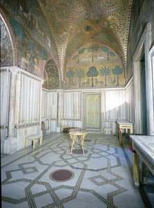 Sala di Ruggero de artesãos árabes e bizantinos, Palazzo dei Normanni, Palermo, Itália de Unbekannt Unbekannt