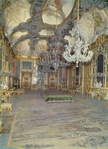 Salão do Palazzo Gangi, Palermo, construído c.1650 de Unbekannt Unbekannt