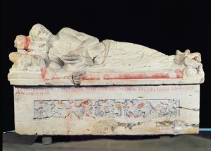 Sarcófago, etrusco de Unbekannt Unbekannt