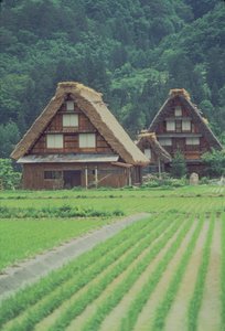 Aldeia de Shirakawa, Giju, Japão de Unbekannt Unbekannt