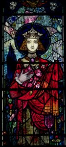 Santa Isabel da Hungria, por Harry Clarke de Dublin (1889-1931) de Unbekannt Unbekannt