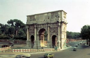 O Arco de Constantino do Noroeste de Unbekannt Unbekannt