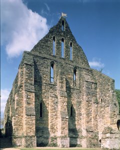 Vista, de, a, ruínas, de, a, monges, dormitório, (dorter), de, batalha, abadia, sussex leste de Unbekannt Unbekannt