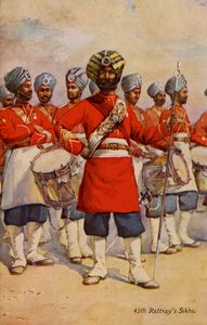 45º Sikhs de Rattray, Exército Colonial Britânico de Unbekannter Künstler