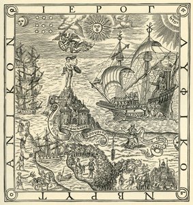 Um hieróglifo da Grã-Bretanha de Unbekannter Künstler
