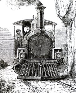 Um freio de tracção de locomotiva. de Unbekannt
