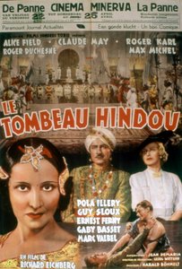 Poster do filme A Tumba Hindu de Richard Eichberg 1938 de Unbekannt