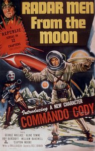 Affiche du film Radar men from the moon de FredBrannon avec Georges Wallace Aline Towne et Roy Barcroft 1952 de Unbekannt