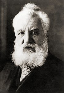 Alexander Graham Bell, c.1920 (fotografia a preto e branco) de Unbekannter Künstler