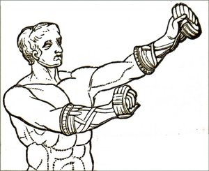 Um pugilista precoce de Unbekannt