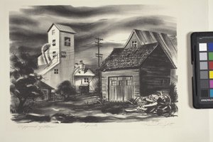 Abordagem da Tempestade (litografia) de Unbekannter Künstler