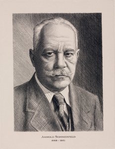 Arnold Sommerfeld, físico alemão, c 1930 de Unbekannt
