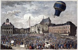 Subida do balão de ar quente "Martial" de Unbekannter Künstler