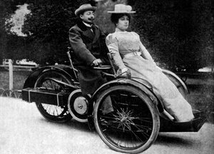 Automóvel de Léon Bollé de Unbekannter Künstler