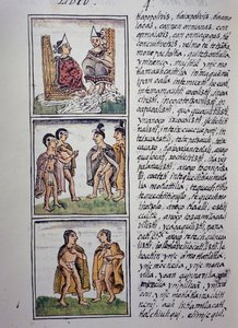 Sociedade Asteca, Livro IV do Códice Florentino, Versão bilíngüe em espanhol e Nahuatl, História Geral das Coisas da Nova Espanha (Historia general de las cosas de Nueva Espana), Civilização Asteca de William M. Timlin