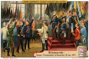 Bismarck em Versailles de Unbekannt
