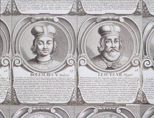 Boleslaw V, o Casto, e Leszek II, o Negro, nº 27 e 28 da 