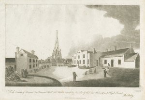 Escola secundária de Brewood: gravura em aquatinta, 30 de janeiro de 1799 de Unbekannt