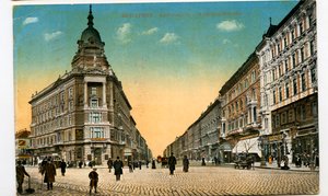 Budapeste - Avenida Andrassy de Unbekannter Künstler