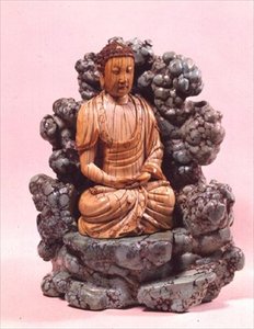 Buda em um trono de matriz turquesa, Dinastia Ming de Unbekannt