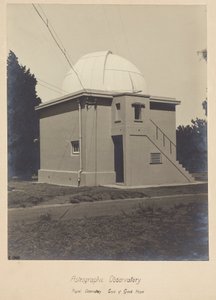 Construção e cúpula para o Telescópio Astrográfico de Unbekannt