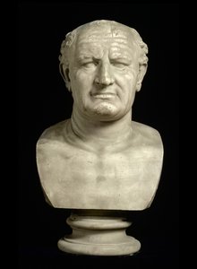Busto do Imperador Vespasiano (Titus Flavius Vespasianus) (9-79) de Unbekannt
