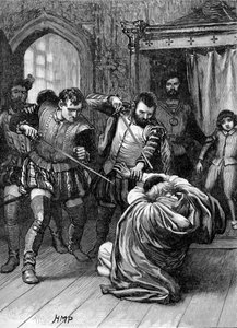 O Cardeal Beaton é assassinado, 29 de Maio de 1546 de Unbekannter Künstler