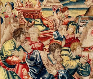 Kathedrale (Cathédrale Notre-Dame). Wandteppich. von 