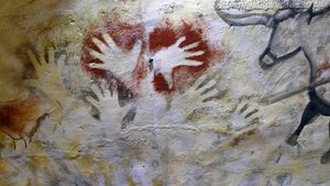 Pinturas rupestres encontradas na Caverna de Altamira (foto)