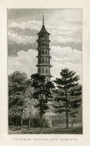 Pagoda chinês, Kew Gardens de Unbekannt